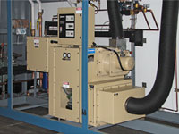 Desiccant Drier System Inside Bemco Conditioning System