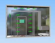 Side Plenum Air Flow Illustration