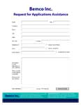 Bemco Applications Form